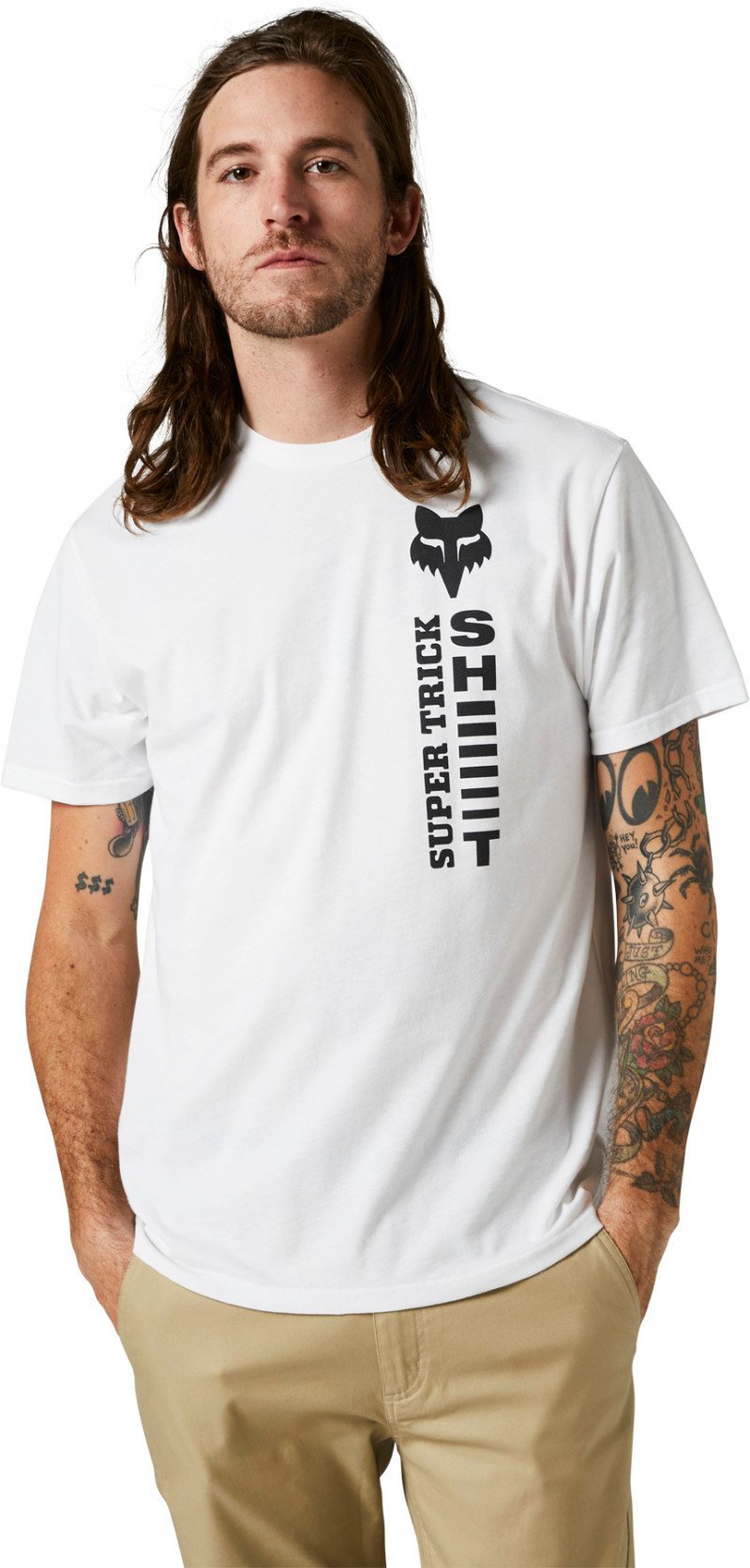 fox racing t-shirt shirts for men supr trik ss premium