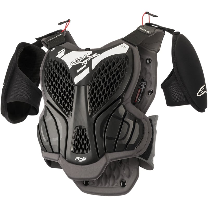  youth a 5 s body armor black/cool