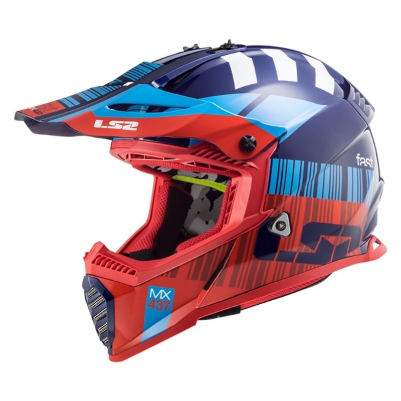 ls2 helmets adult gate xcode helmets - dirt bike