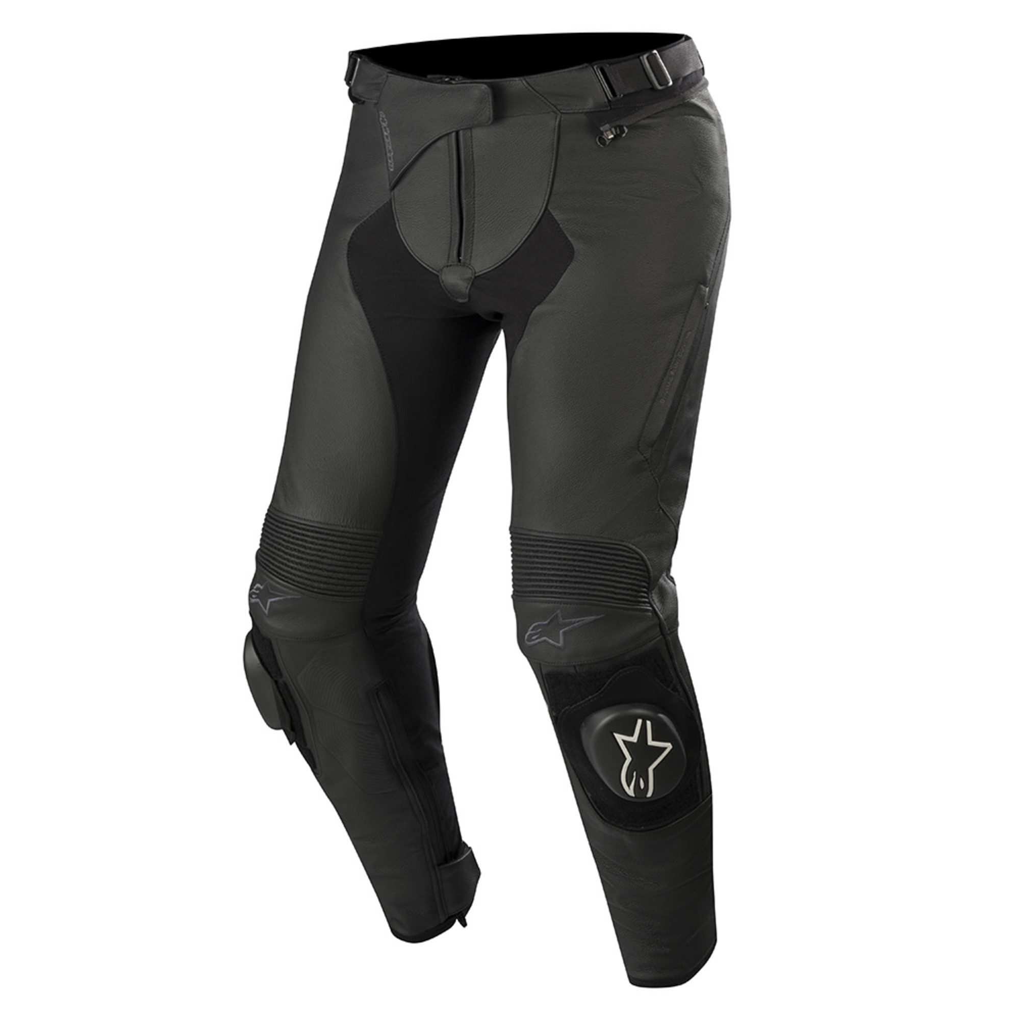 moto pantalons cuir par alpinestars pour femmes stella missile v2