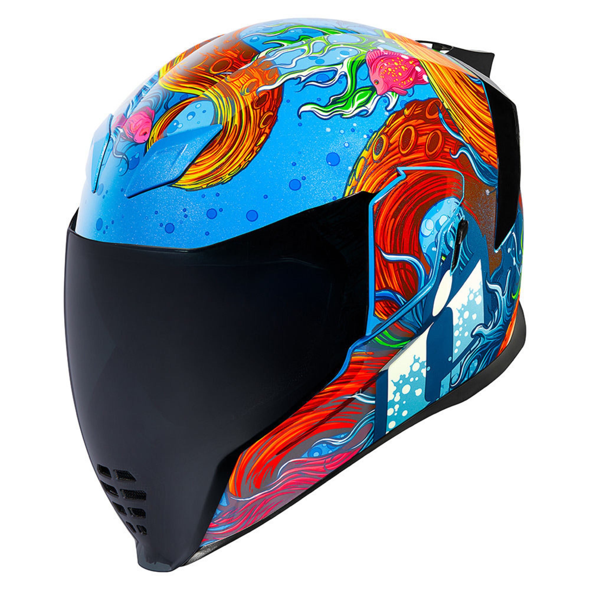 moto casques intégral par icon adult airflite inky