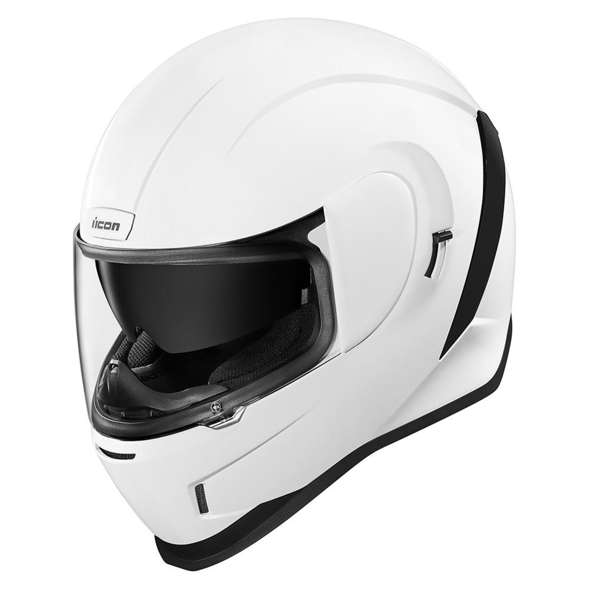 moto casques intégral par icon adult airform solid gloss