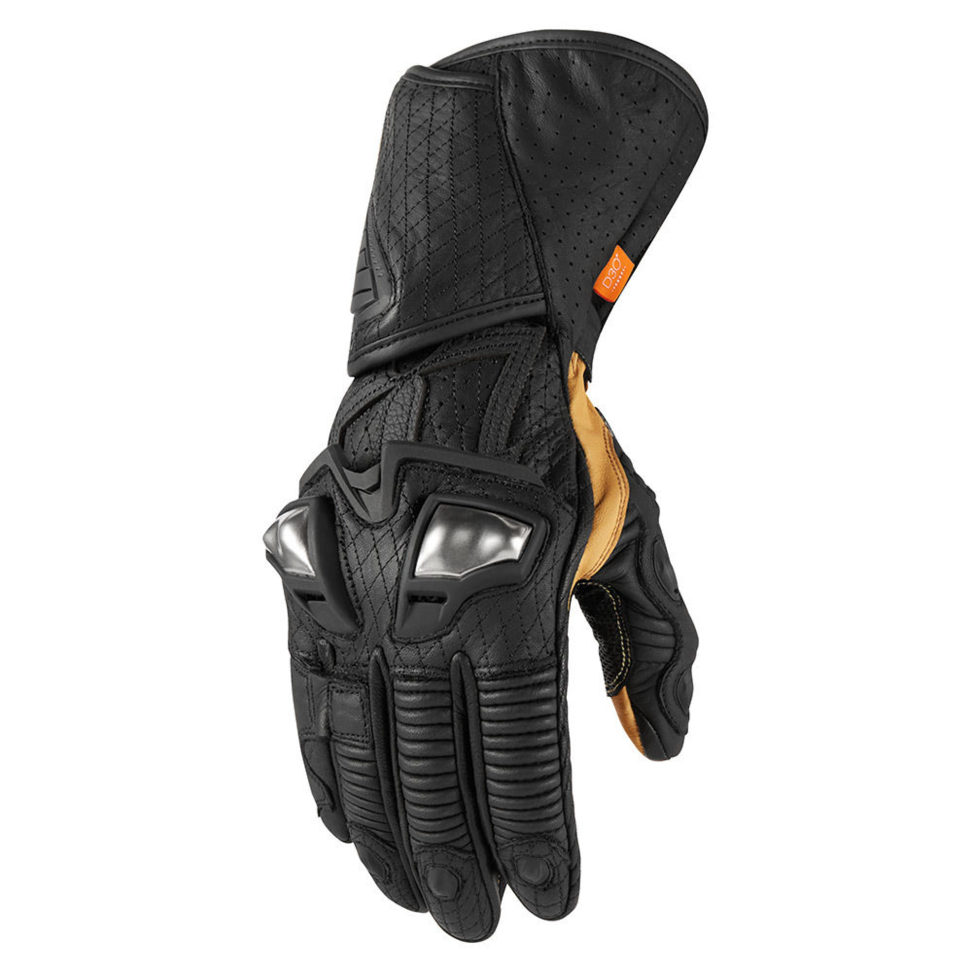 icon leather gloves for men hypersport gp