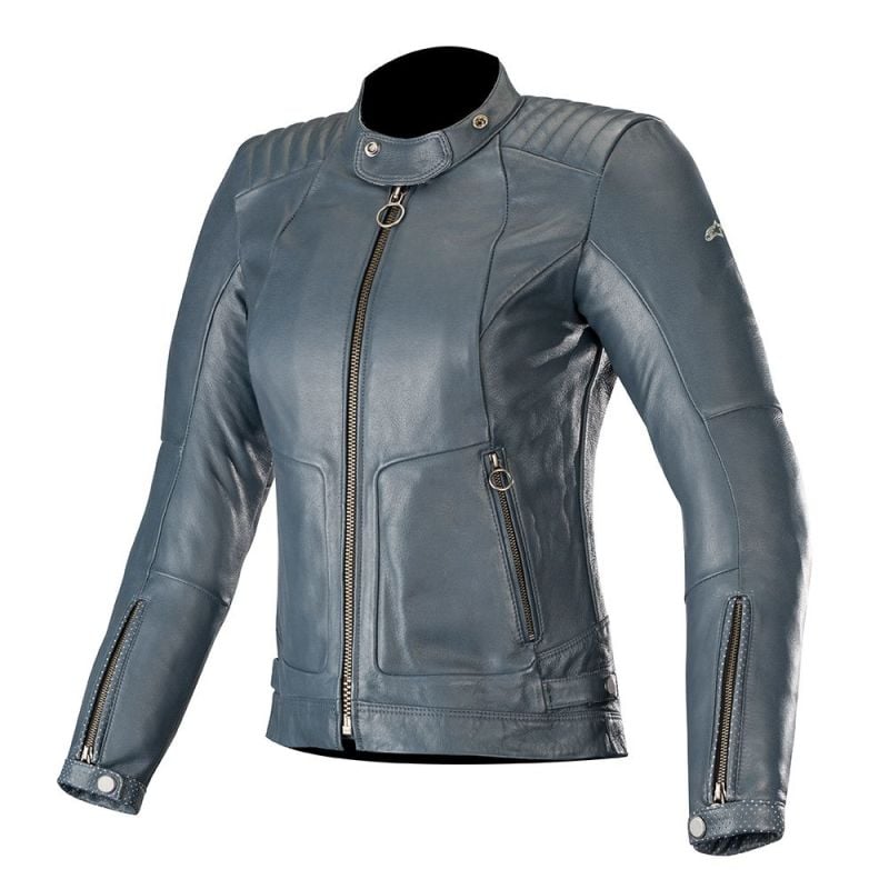 alpinestars jacket  gal leather - motorcycle