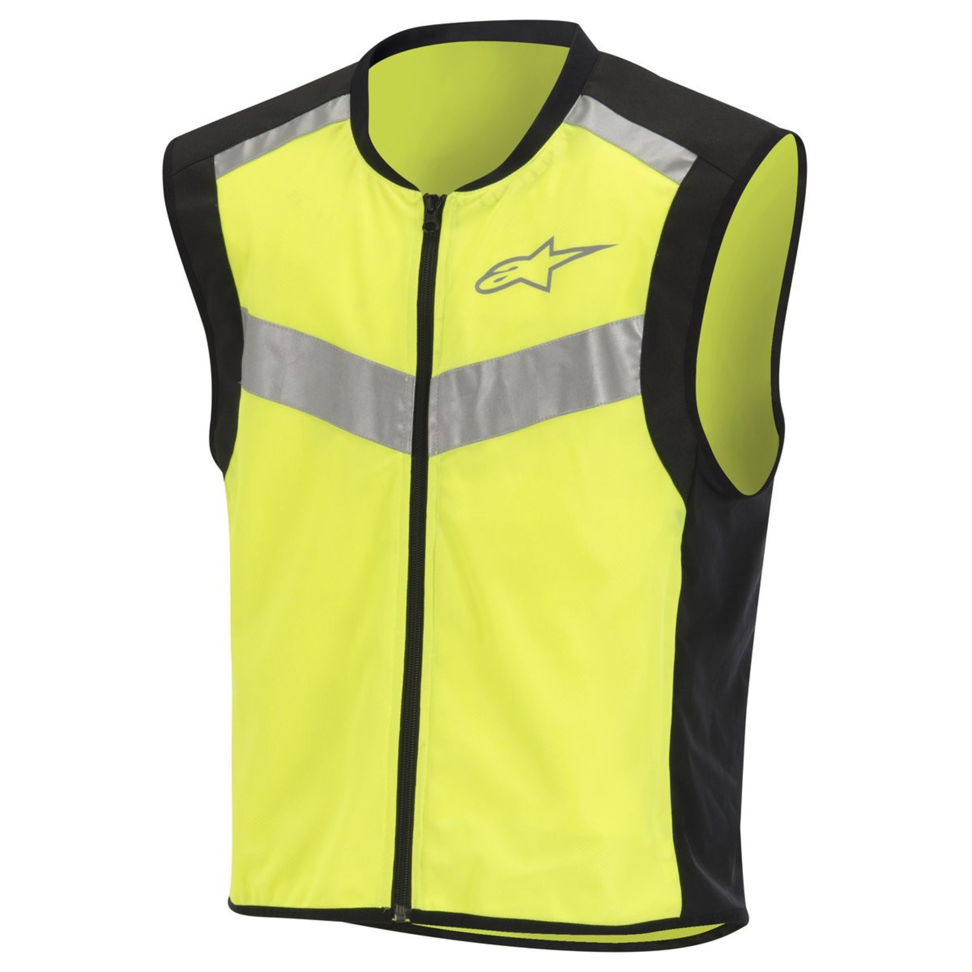alpinestars vests for men flare high visibility