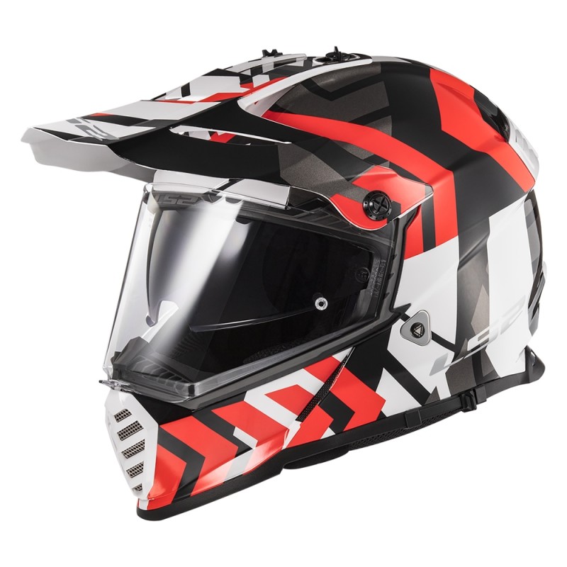 ls2 helmets adult blaze xtreme dual sport - motorcycle