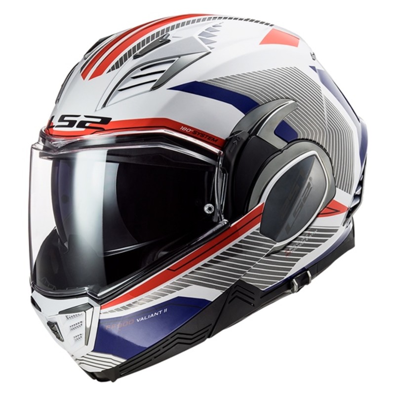ls2 helmets adult valiant 2 revo modular - motorcycle