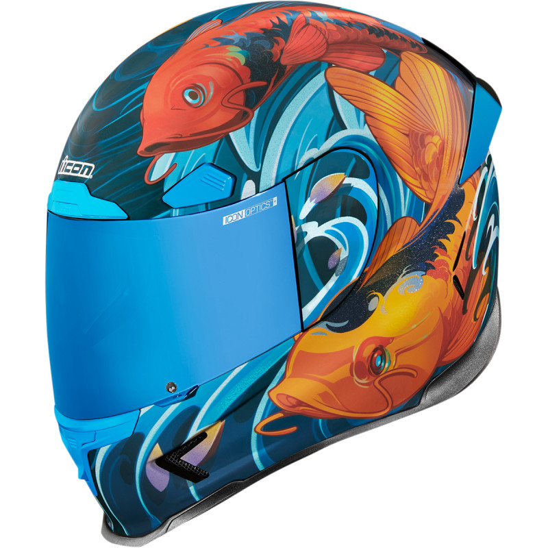icon helmets adult airframe pro koi full face - motorcycle
