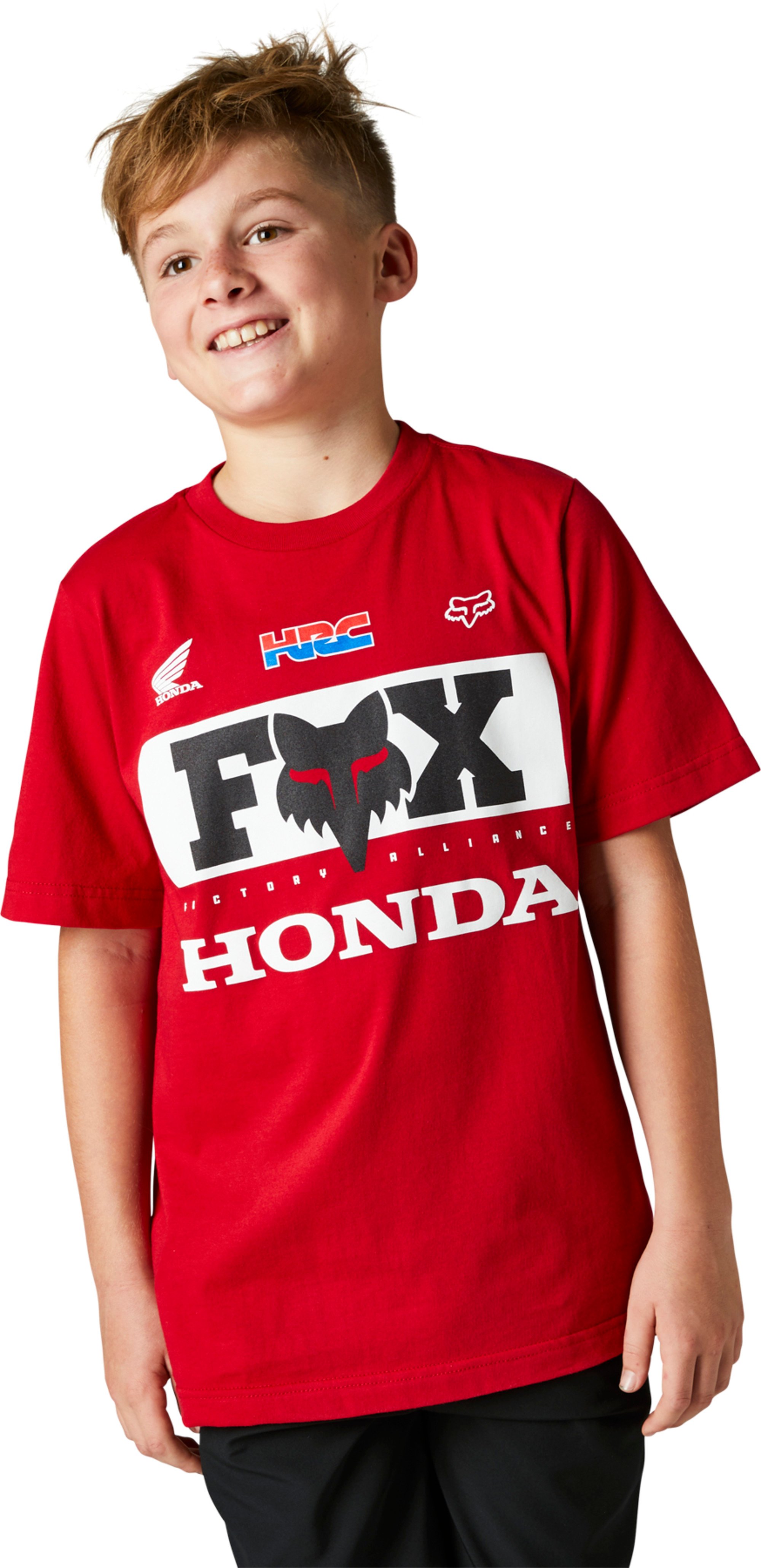 mode enfants chandails t-shirts par fox racing pour honda