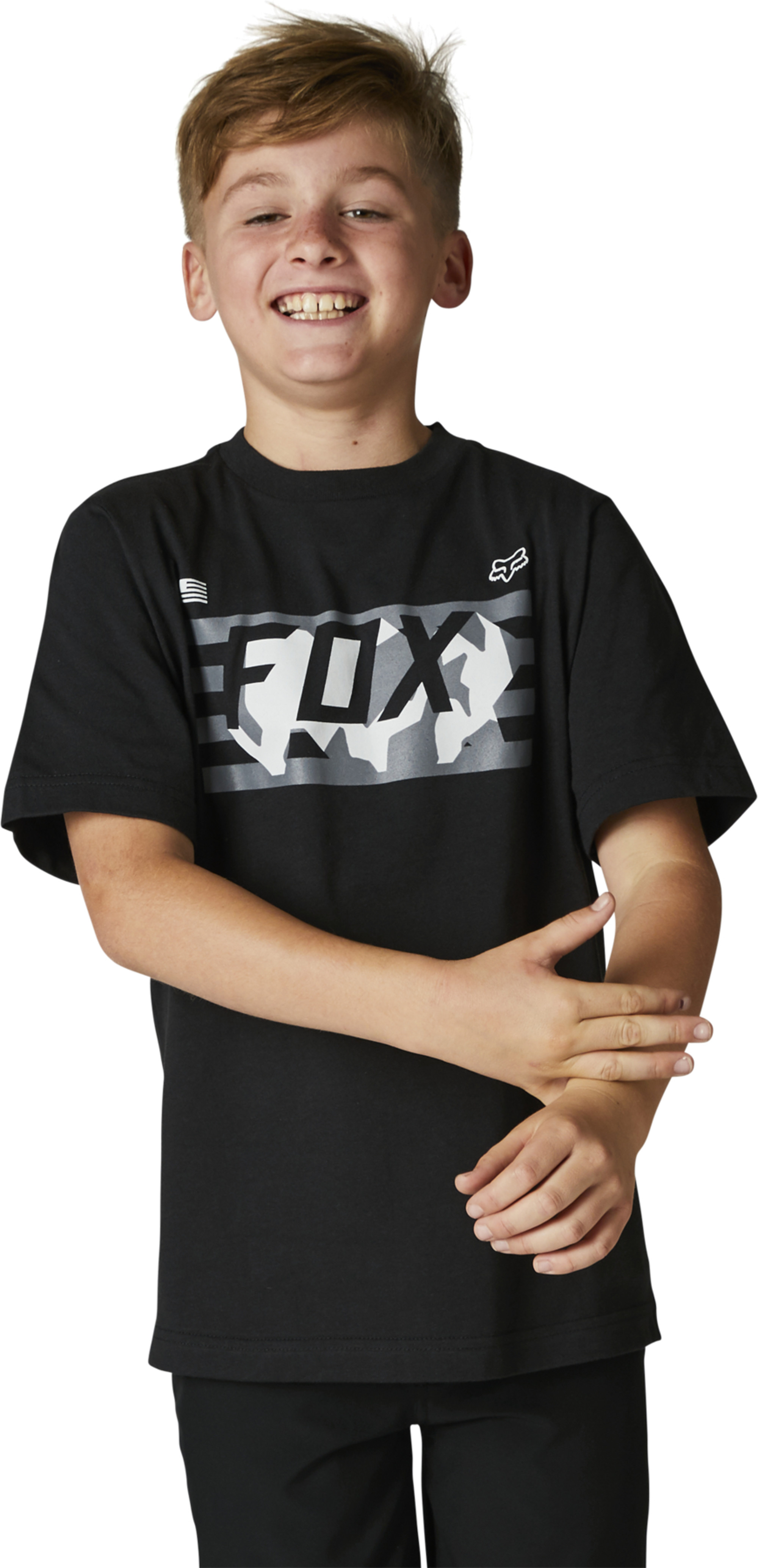 mode enfants chandails t-shirts par fox racing pour rwt flag