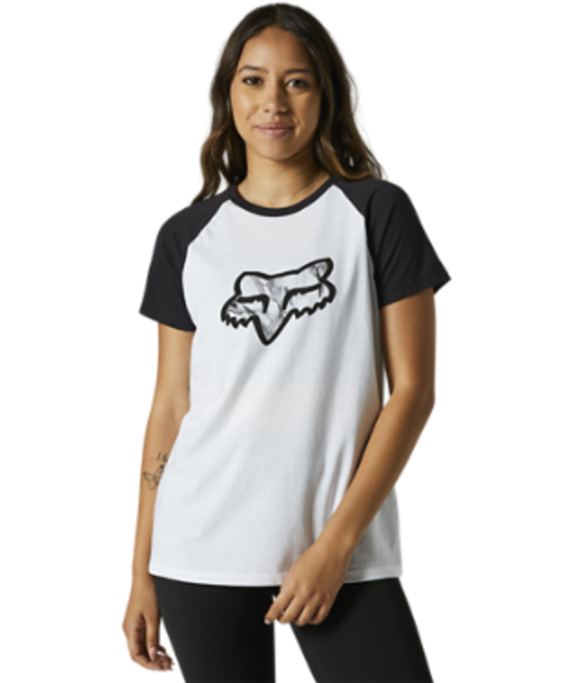 fox racing t-shirt shirts for womens karrera raglan