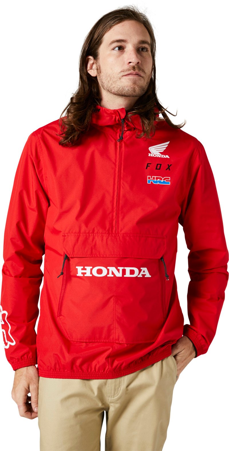 fox racing jackets  honda anorak jackets - casual