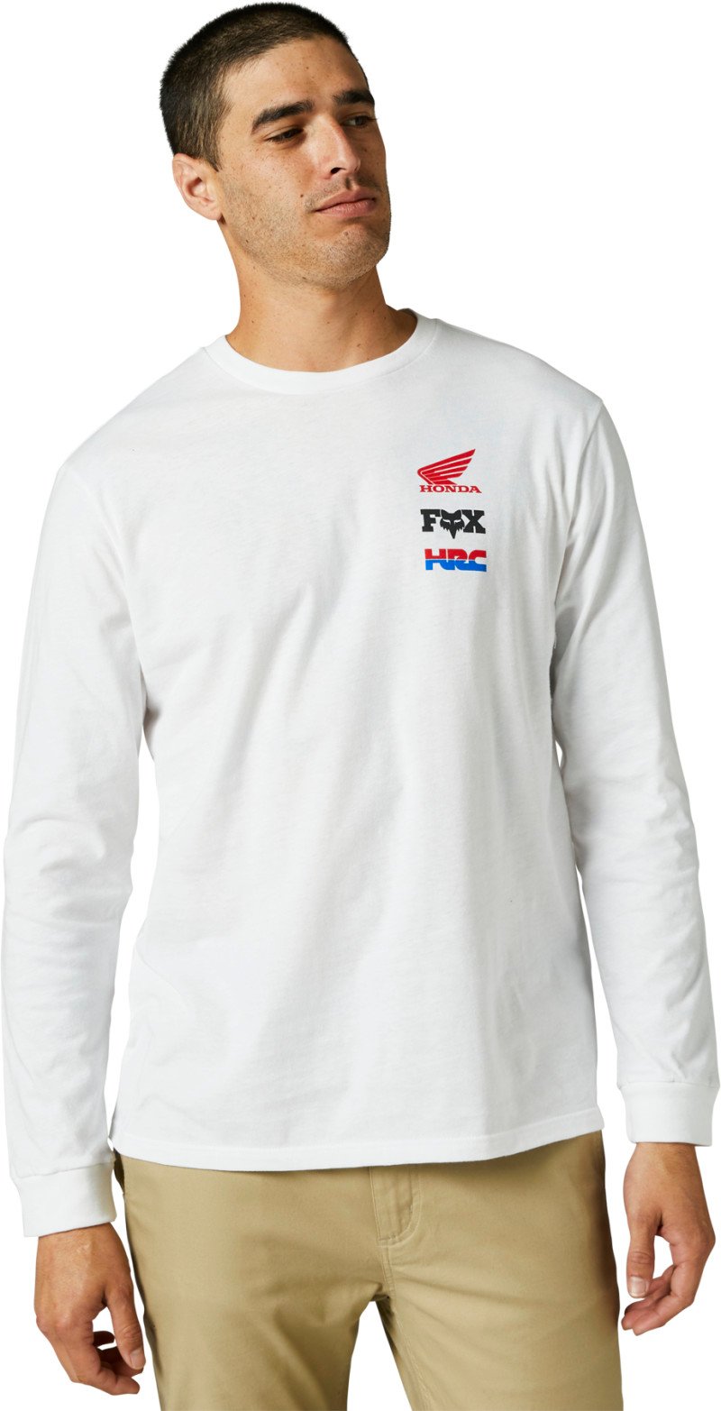 fox racing shirts  honda wing long sleeve - casual