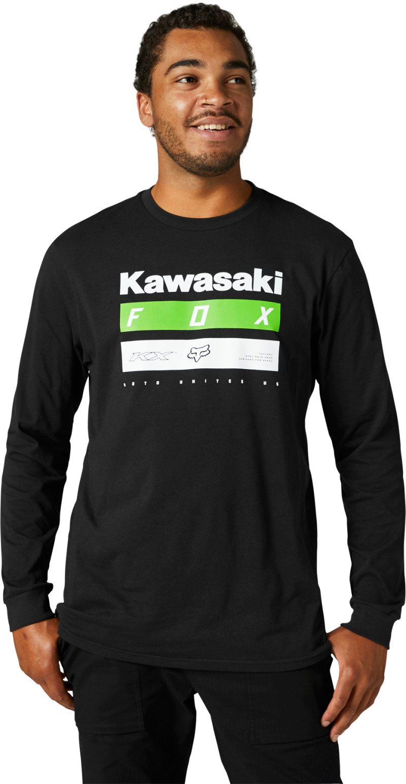 fox racing shirts  kawi stripes long sleeve - casual