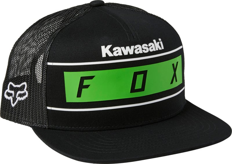 fox racing hats  kawi stripes snapback - casual