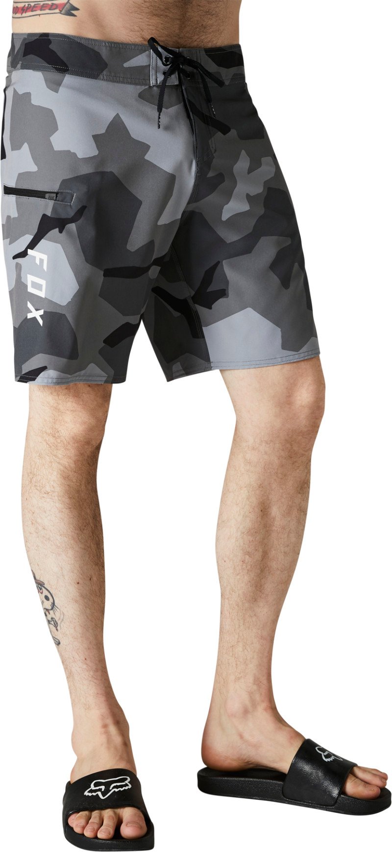 fox racing shorts  overhead camo stretch 18" shorts - casual