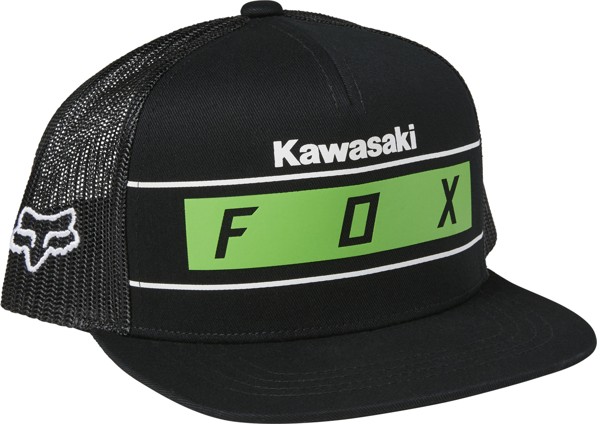 mode enfants casquettes par fox racing pour kawi stripes