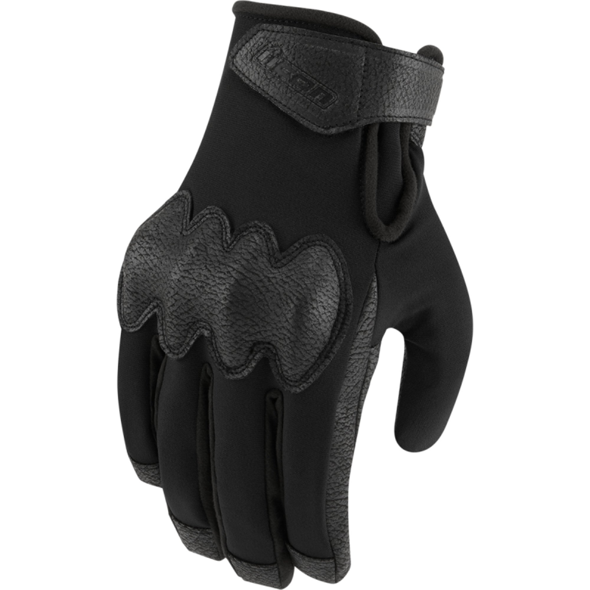 moto gants cuir par icon pour hommes pdx3 waterproof