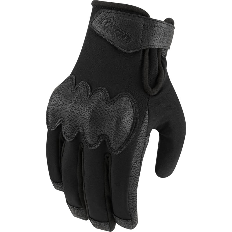 icon gloves  pdx3 leather - motorcycle