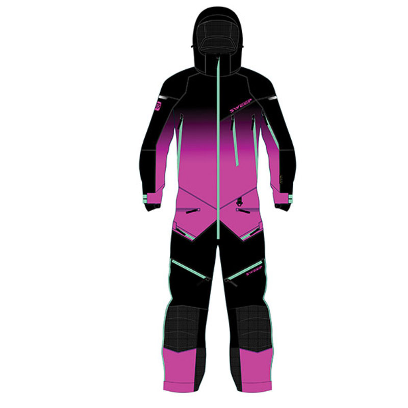 sweep insulated monosuit for womens tundra