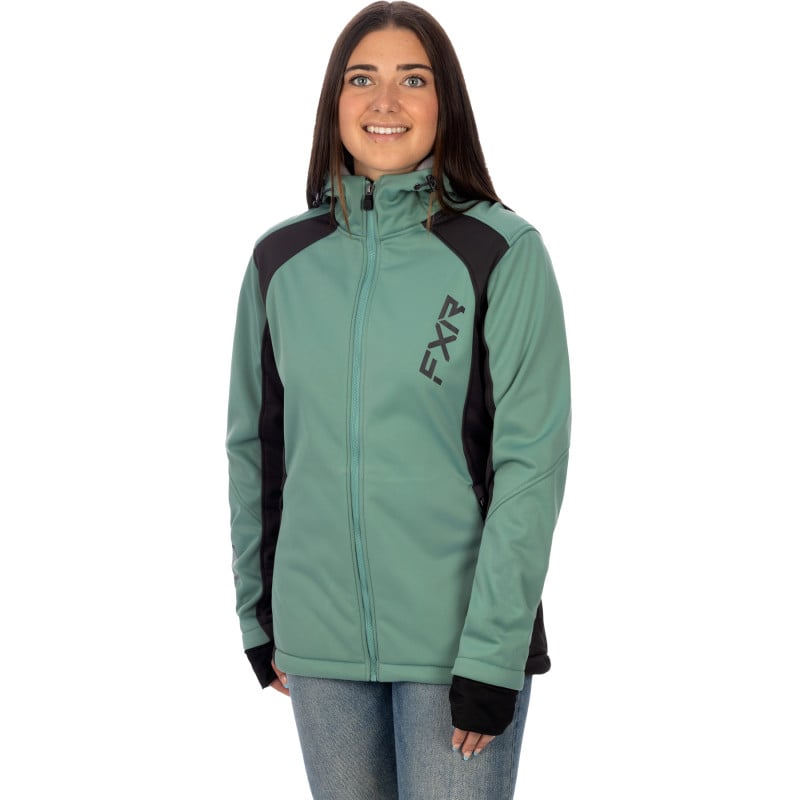 fxr racing jackets  pulse softshell jackets - casual