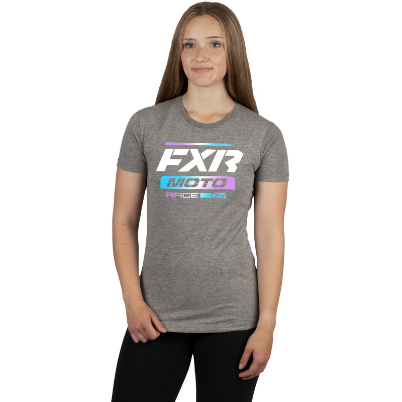 fxr racing t-shirt shirts for womens moto premium