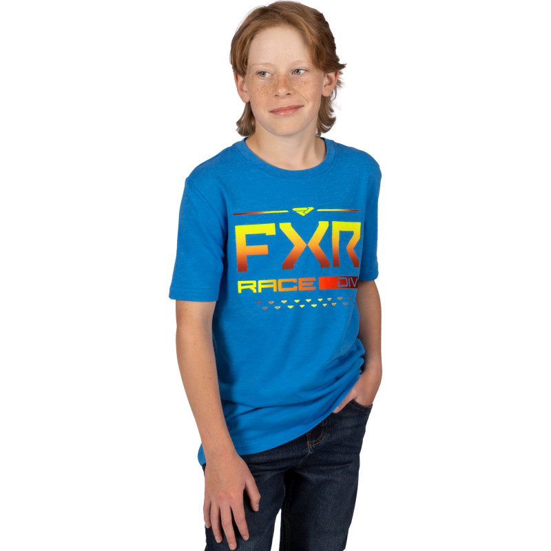 fxr racing t-shirt shirts for kids race division premium