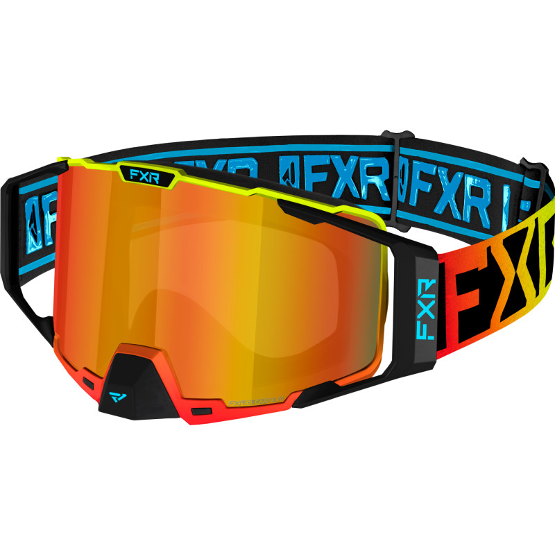fxr racing goggles adult pilot goggles - snowmobile