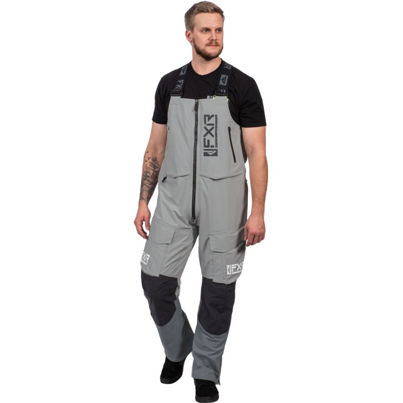 fxr racing pants  vapor pro tri-laminate bib pants - casual