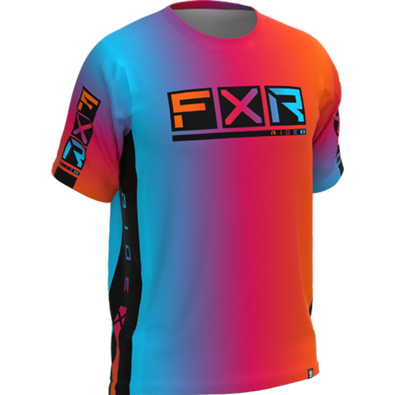 fxr racing t-shirt shirts for men proflex upf