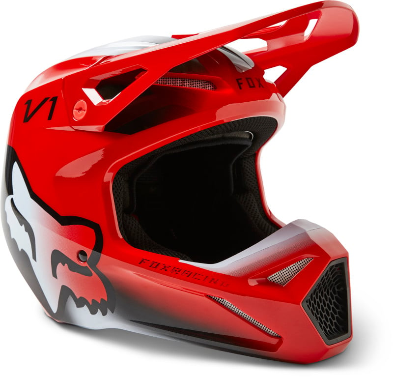 fox racing helmets  v1 toxsyk helmets - dirt bike