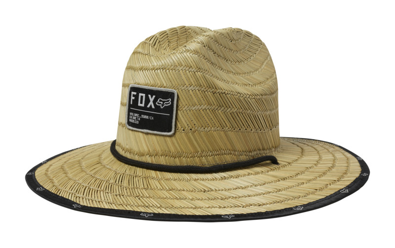 fox racing fan gear non stop straw hat