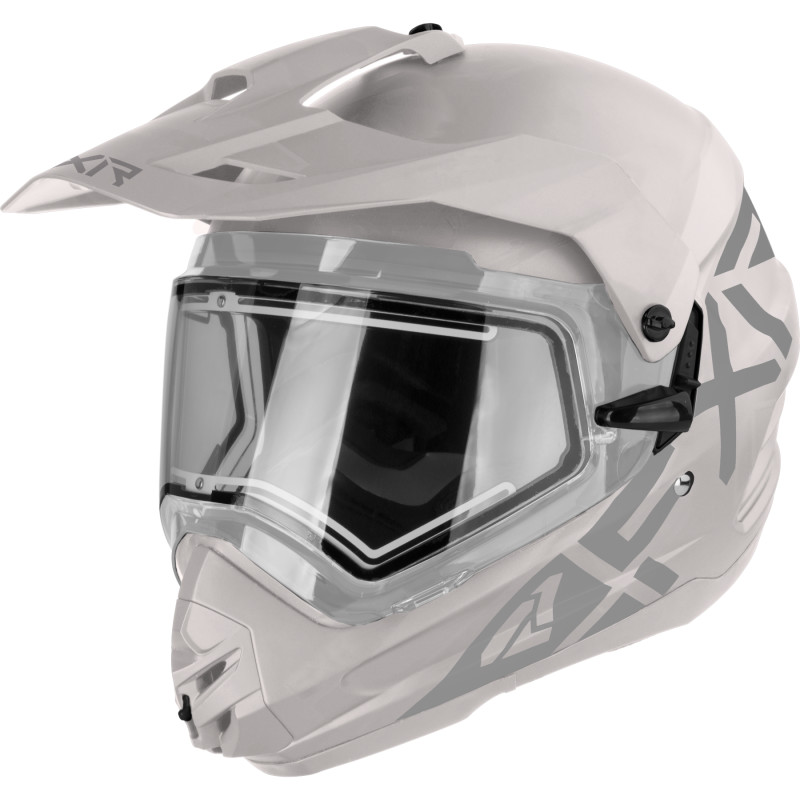 fxr racing helmets adult torque x prime electric shield - snowmobile