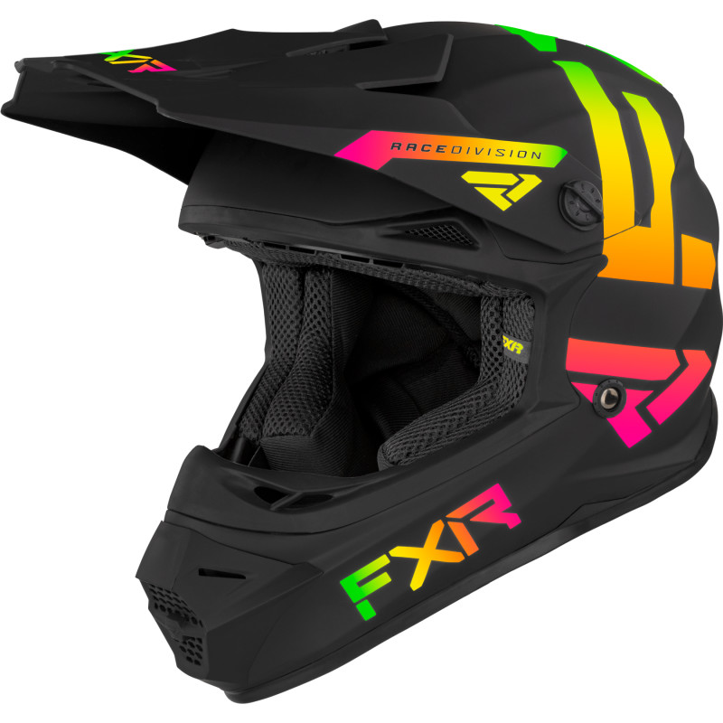 fxr racing helmets  legion full face - snowmobile