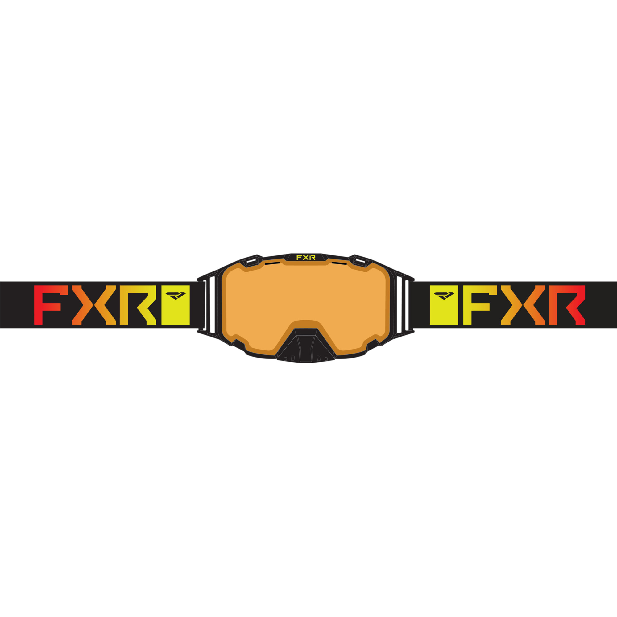 motoneige lunettes & lentilles par fxr racing adult maverick