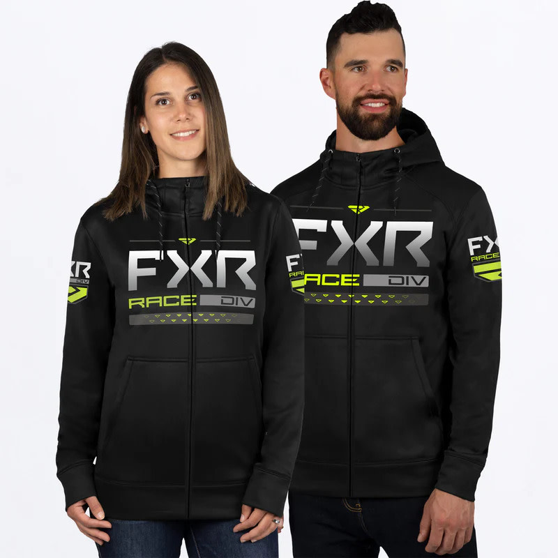 fxr racing hoodies adult race division tech hoodies - casual