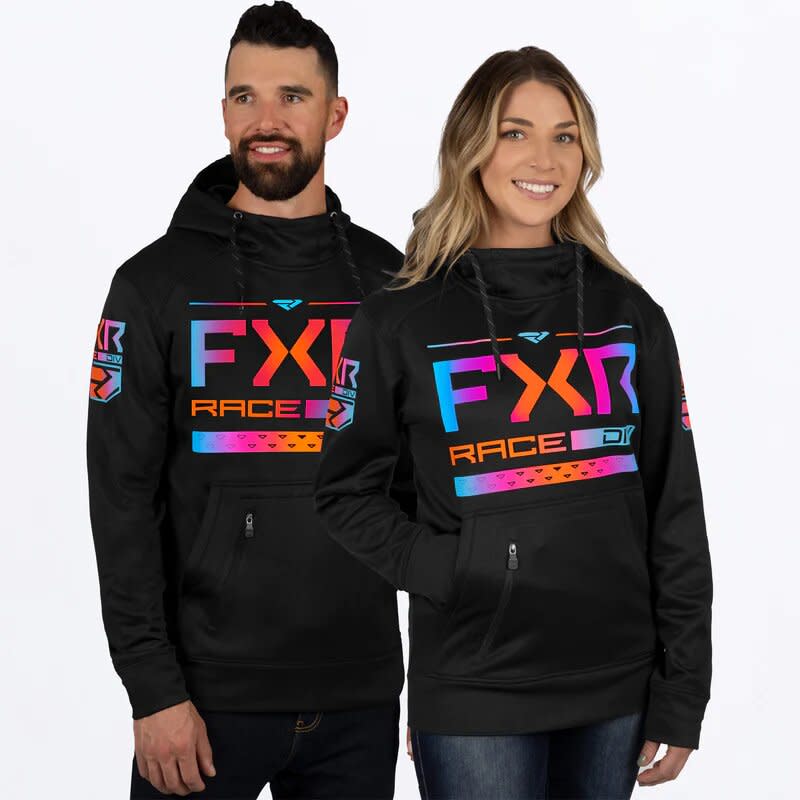 fxr racing hoodies for mens adult race division tech pullover
