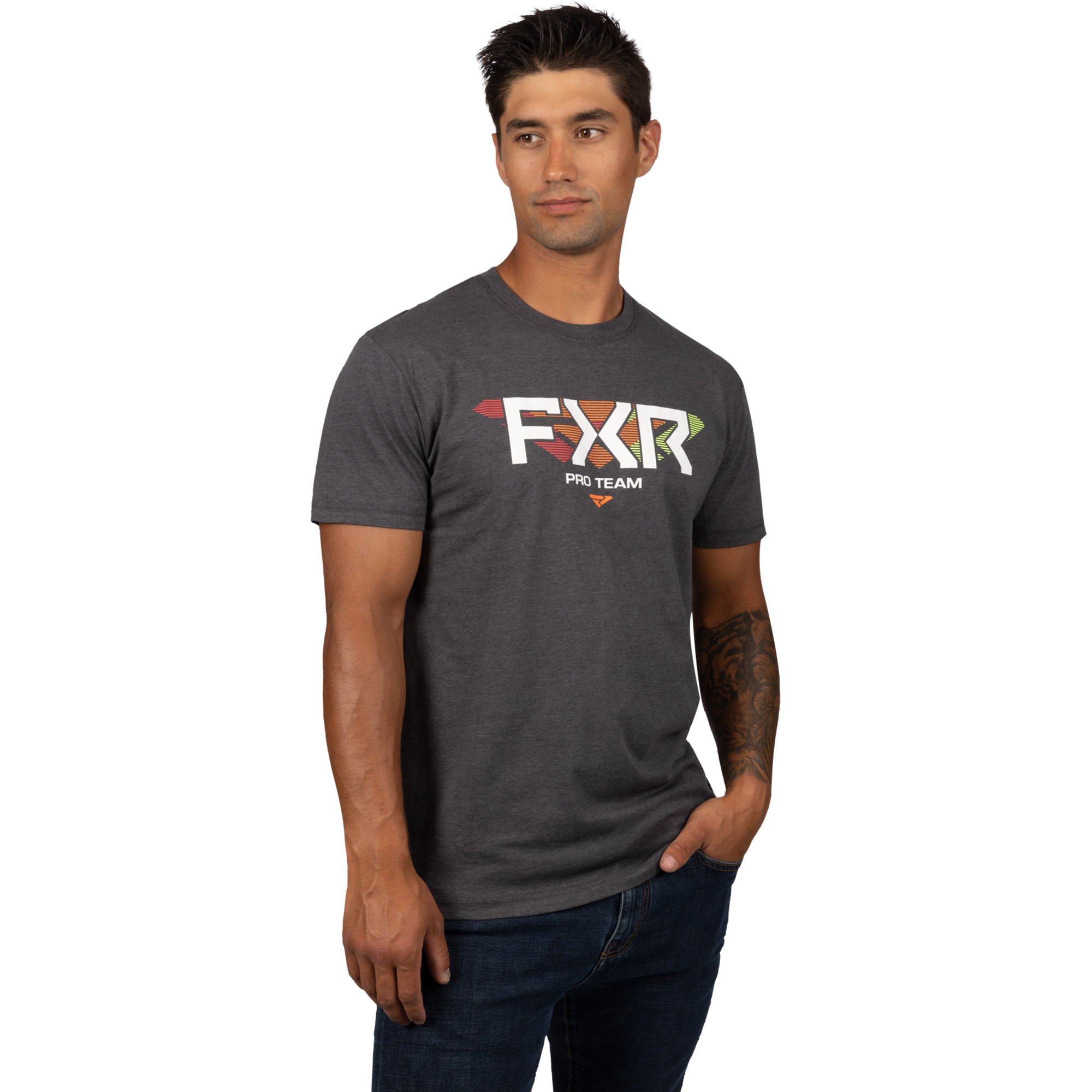 fxr racing t-shirt shirts for men split premium
