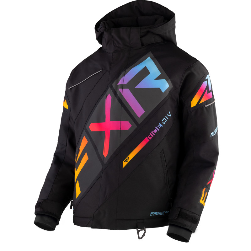 fxr racing jackets  cx f.a.s.t. insulated - snowmobile