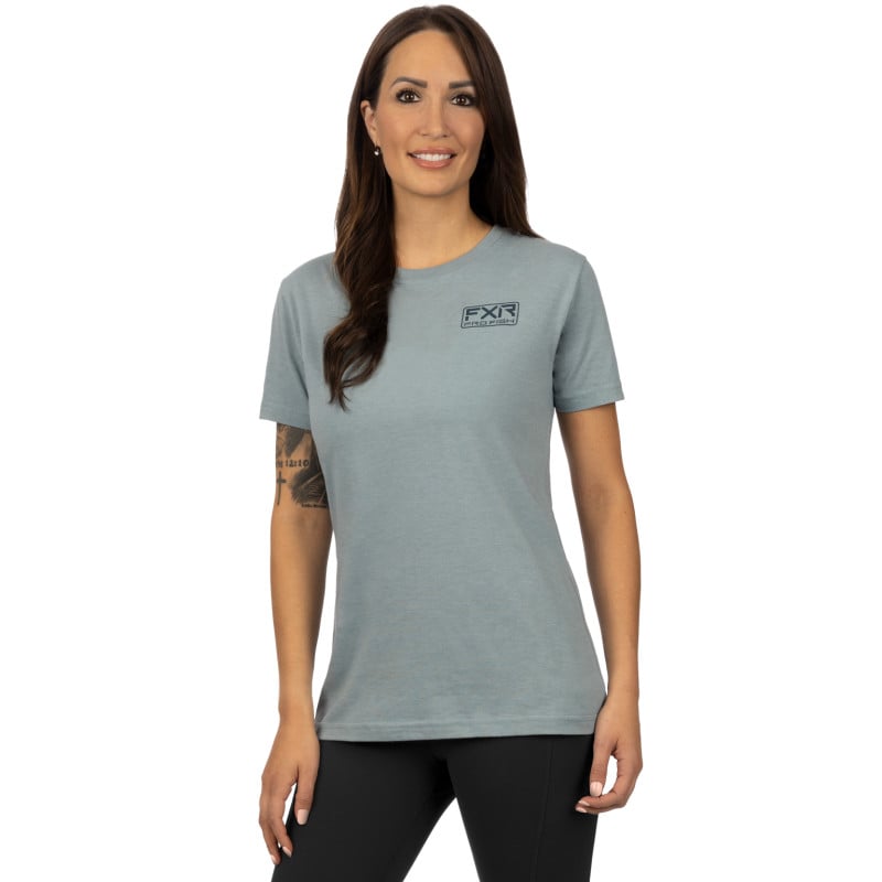 mode femmes chandails t-shirts par fxr racing pour walleye premium