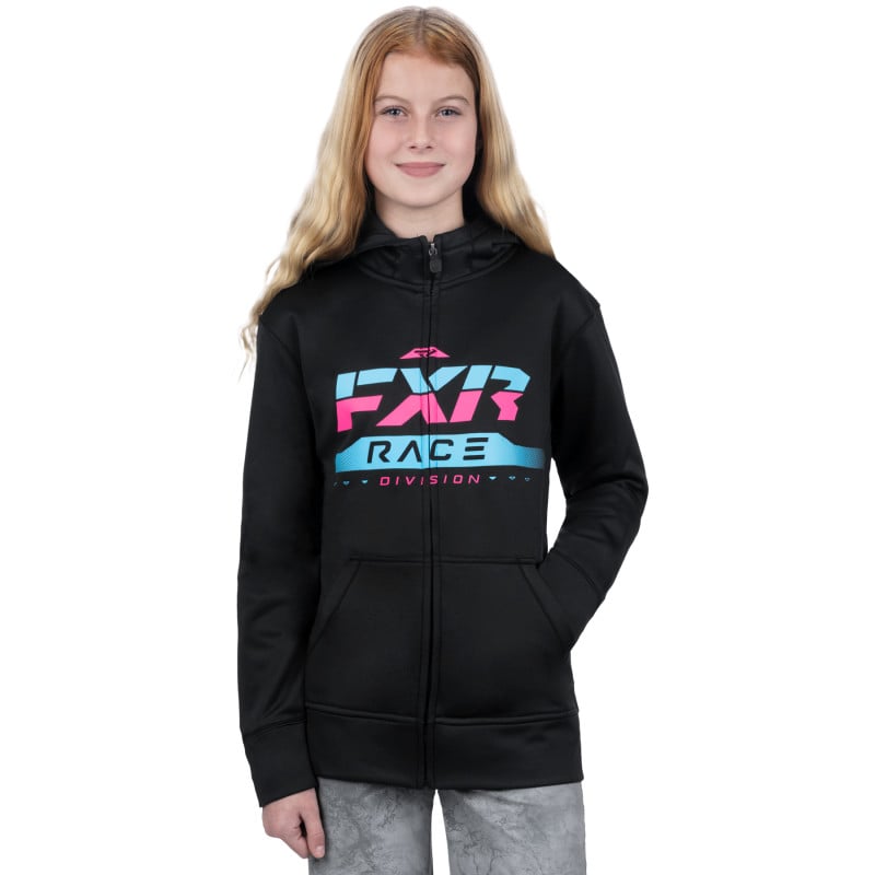 fxr racing hoodies kids for race division tech