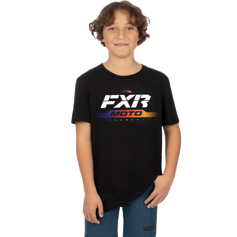 fxr racing t-shirt shirts for kids moto premium