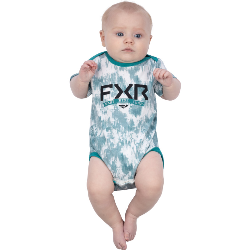 mode enfants pyjamas par fxr racing pour infant podium short sleeve onesie