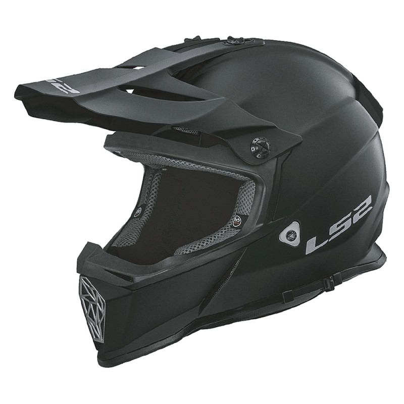 ls2 helmets adult gate solid helmets - dirt bike