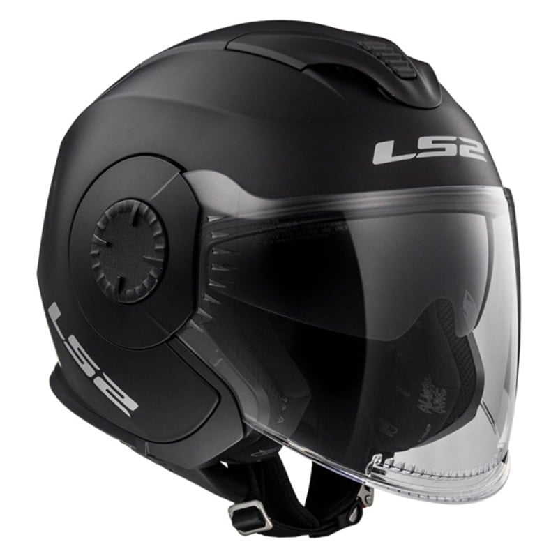ls2 helmets adult verso solid open face - motorcycle
