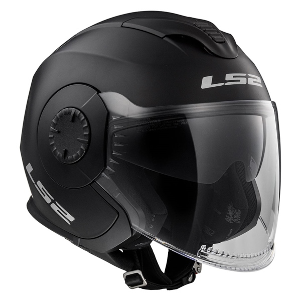 ls2 motorcycle open face helmets adult verso solid