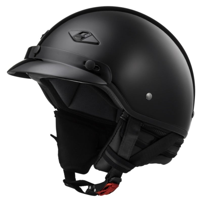 ls2 helmets adult bagger solid open face - motorcycle