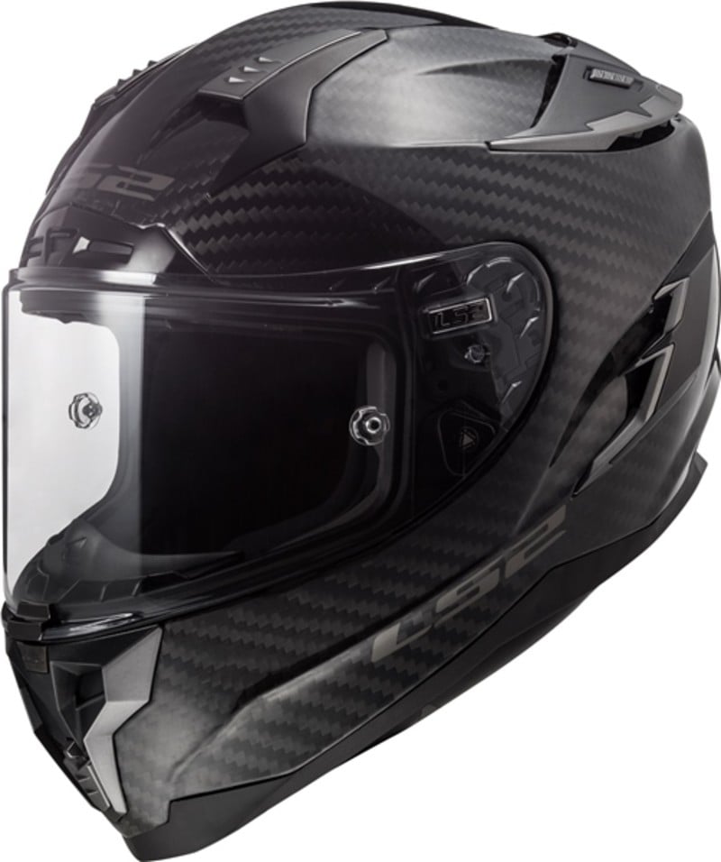 ls2 helmets adult challenger carbon solid full face - motorcycle