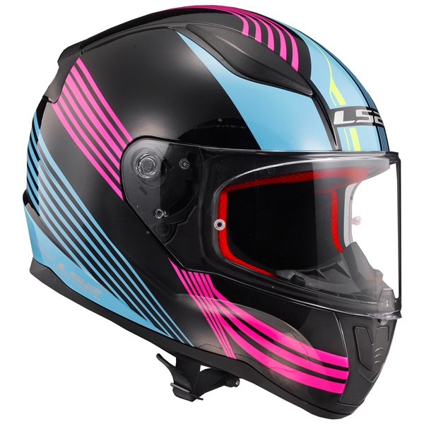 ls2 motorcycle full face helmets adult rapid graphic