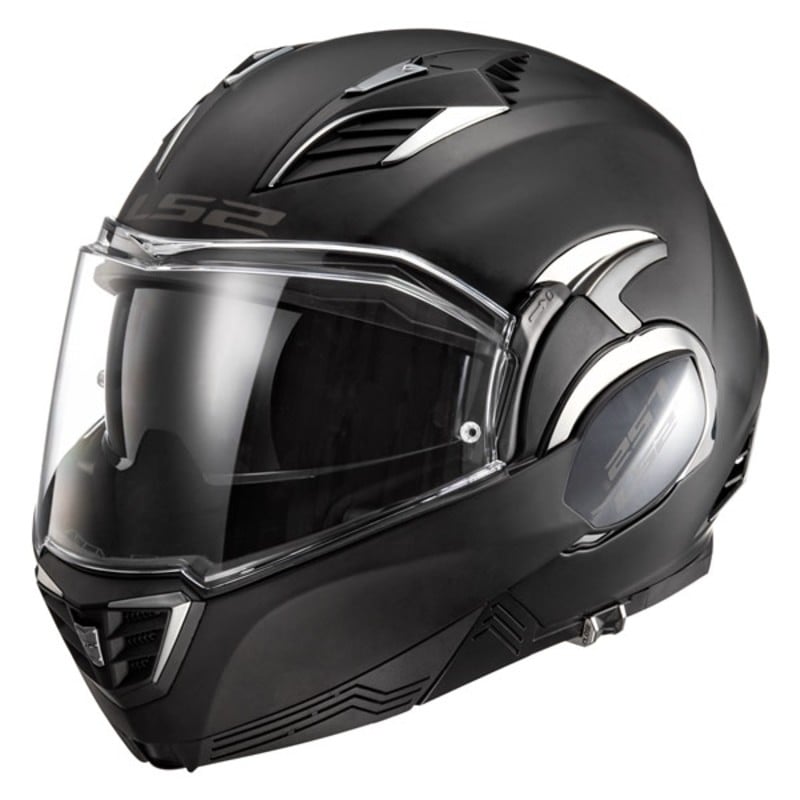 ls2 helmets adult valiant ii solid modular - motorcycle